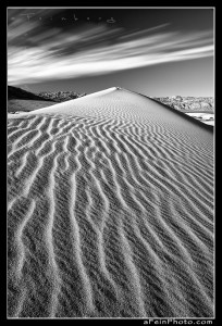 Sand dunes of Death Valley