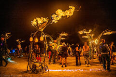 Aaron Feinberg, black rock city, brc, burning man 2022, playa, waking dreams