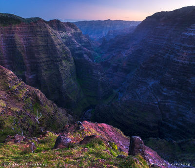 Canyon Royale Koke'e State Park, Waimea Canyon, Kaua'i, Hawai'i Hawaii fine art photography Aaron Feinberg