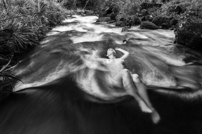 River's Pull print