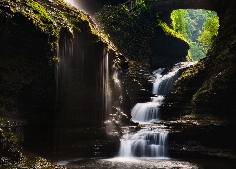 Waterfall Watkins Glen, New York