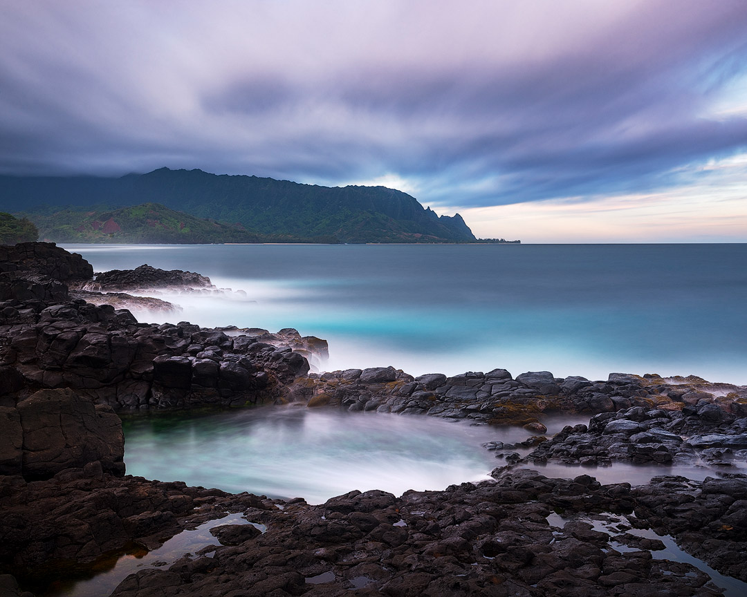 Queens Bath long exposure of Queens Bath, Princeville, Kaua'i